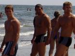 Die Ostsee lud zum Baden ein. - [KLICK zum Vergrern!]